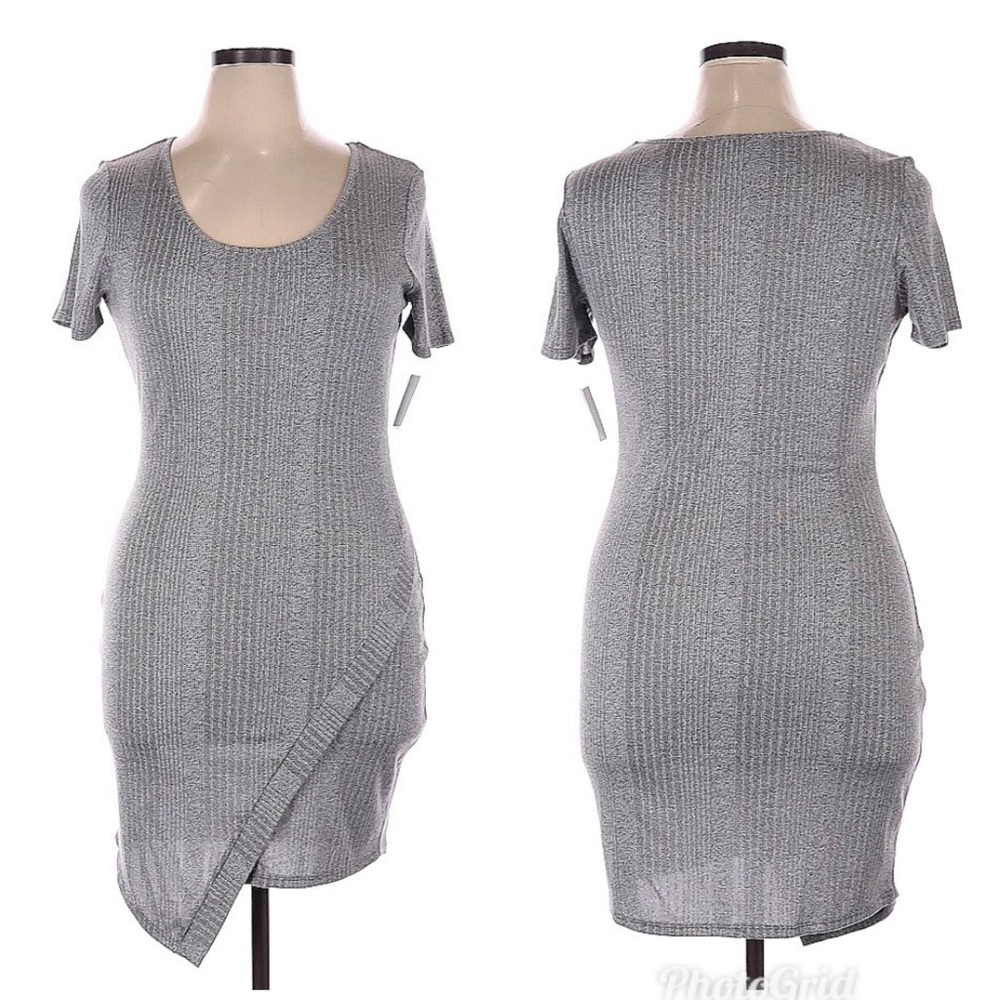 MUST GO!!! NWT Charlotte Russe Grey dress - XL